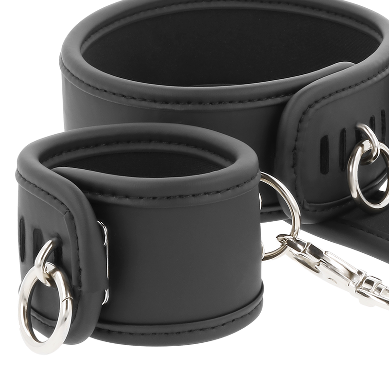 Vegan Leather Bondage Restraint Set