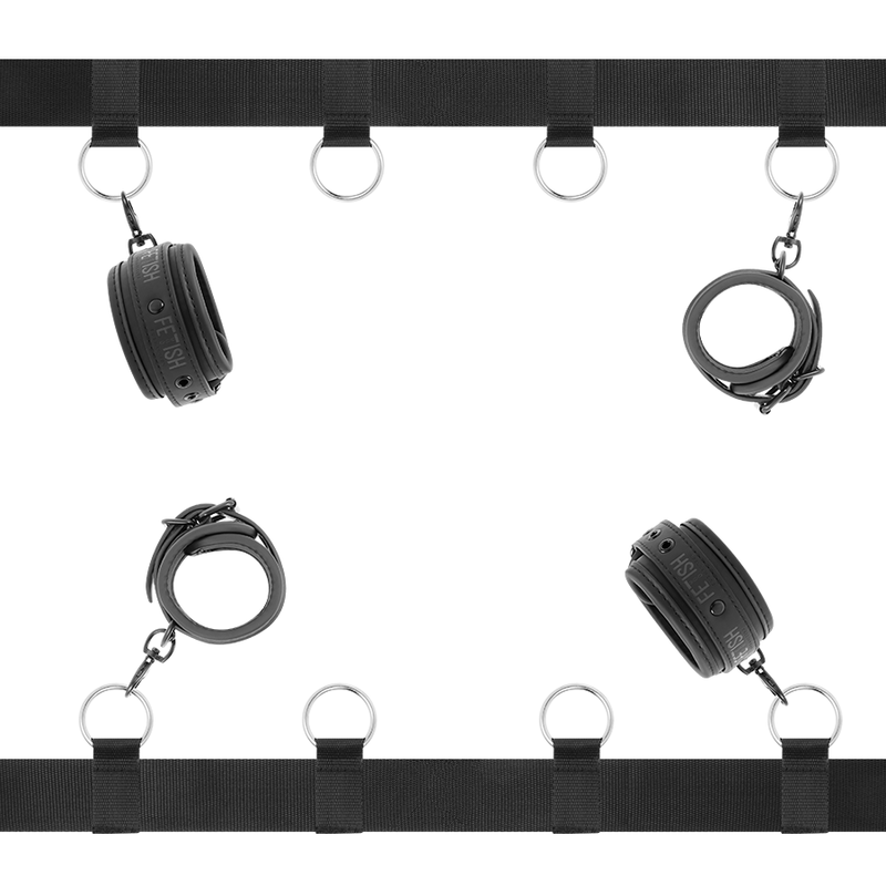 Premium Bed Restraint Kit with Neoprene