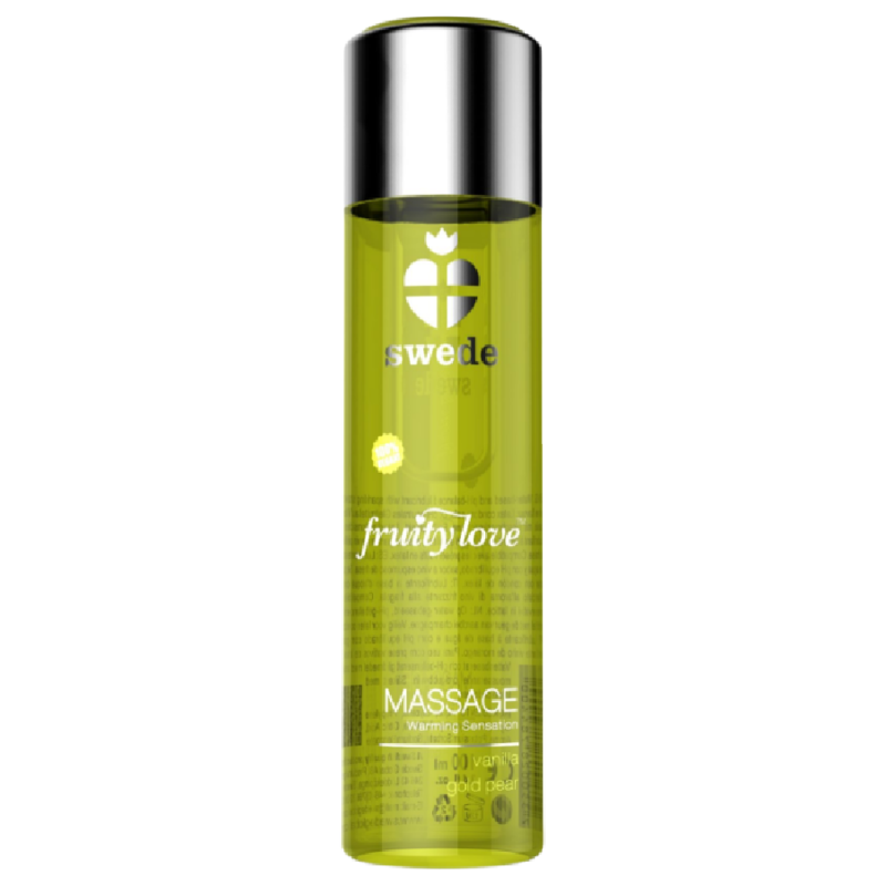 Vanilla Pear Warming Massage Oil 120ml