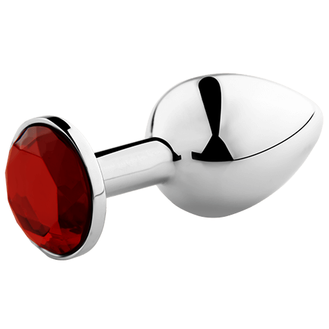 Grande Plug Anal Vermelho para Prazer