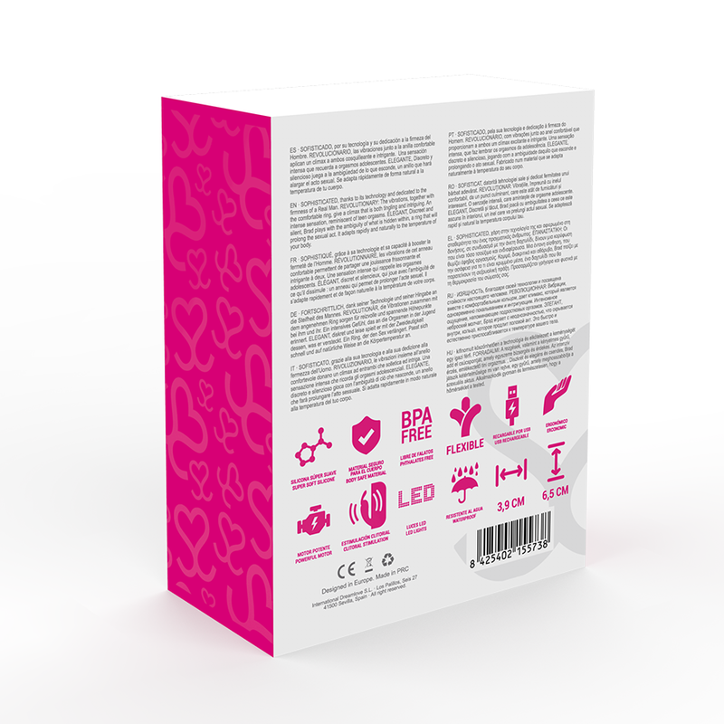 Brad Premium Rechargeable Silicone Vibrator