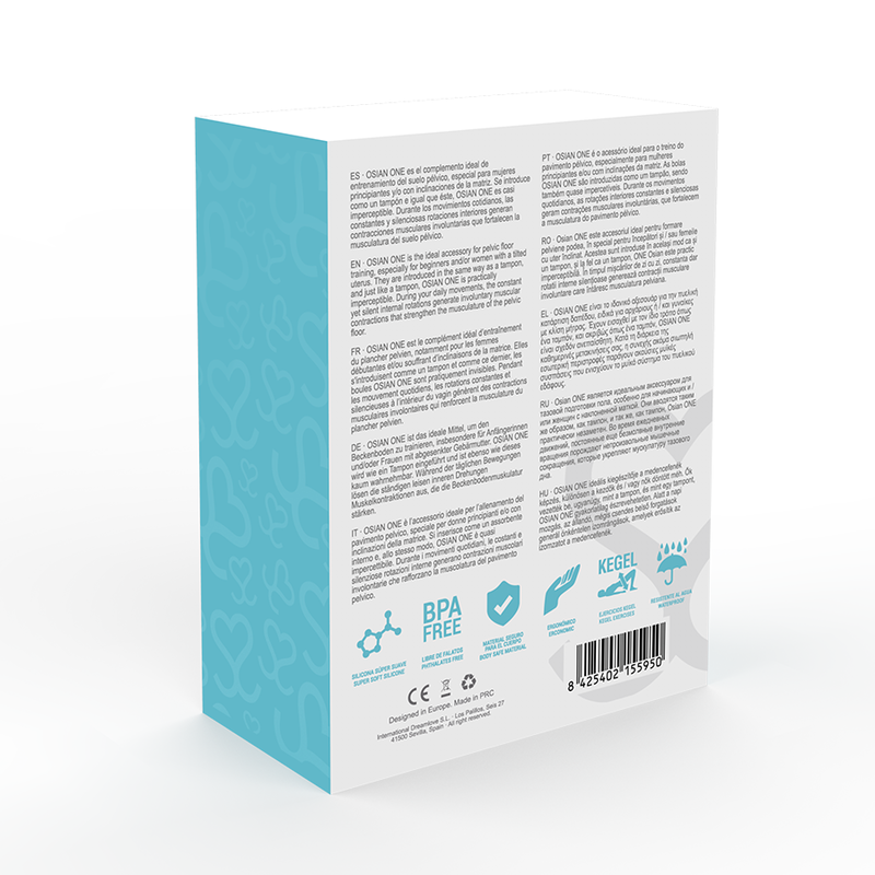 Osian One Premium Turquoise Silicone Toy