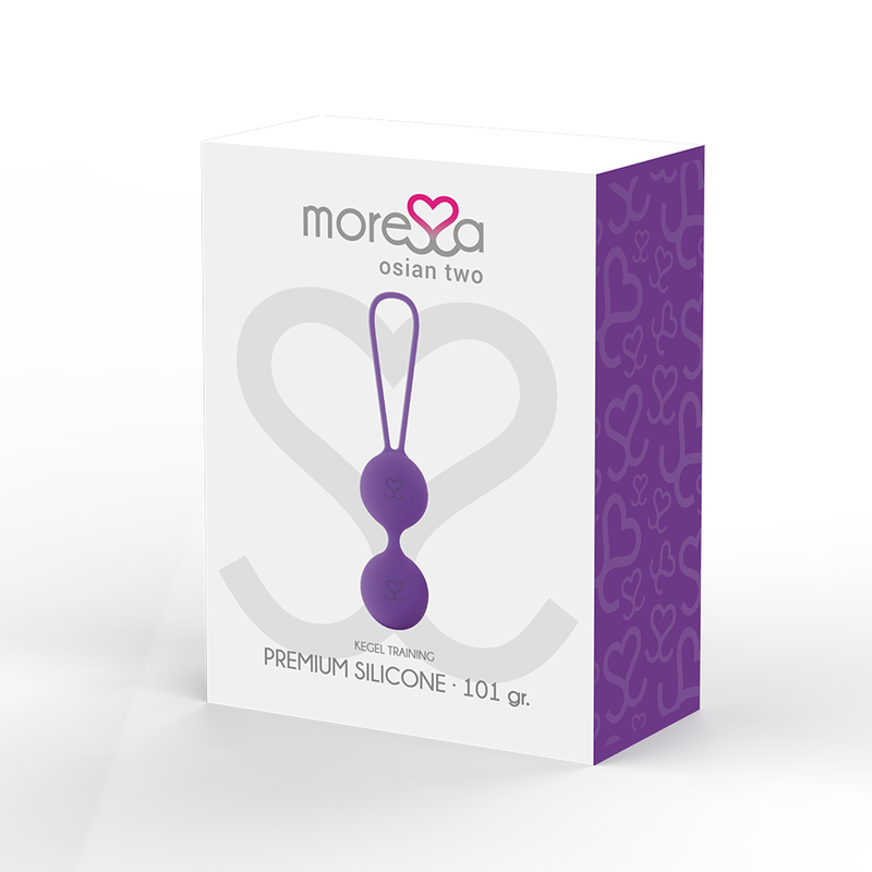 Vibrador Osian Two Premium em Silicone Lilás