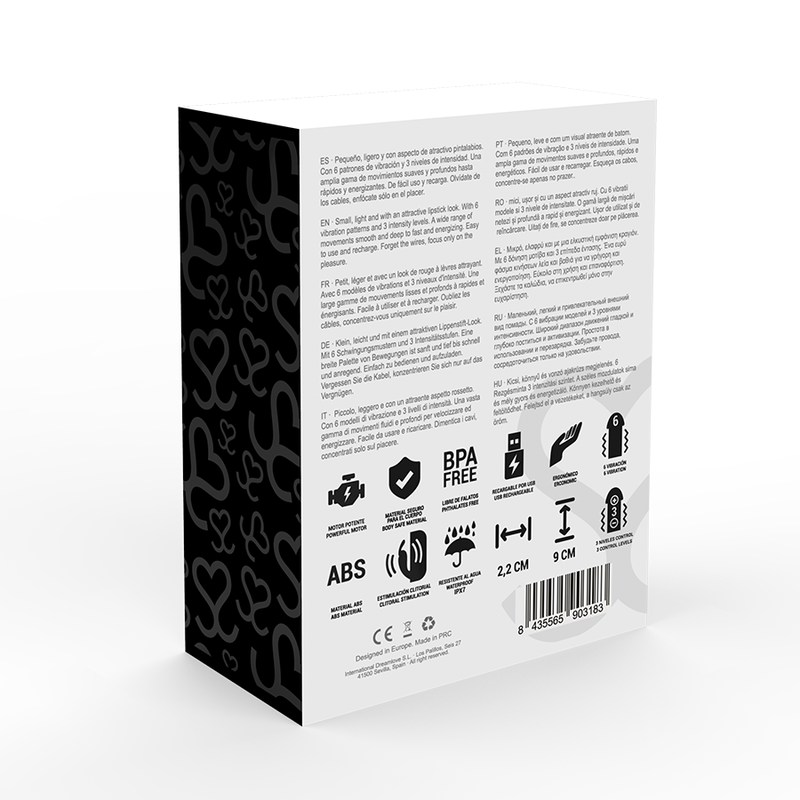 Ivy Black Travel Vibrator Stimulator