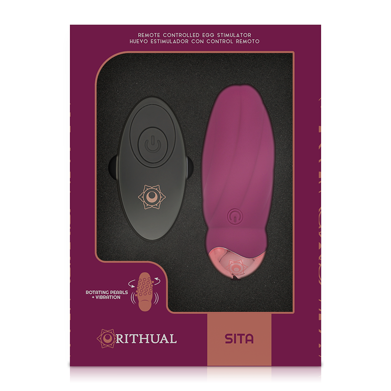 Sita Egg Remote Control Vibrating Beads