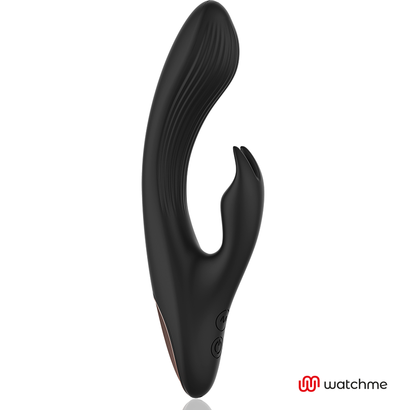 Vibrador Coelho Watchme com Controlo Remoto - Preto/Dourado