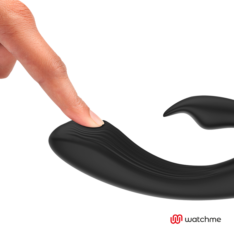 Vibrador Coelho Watchme com Controlo Remoto - Preto/Dourado