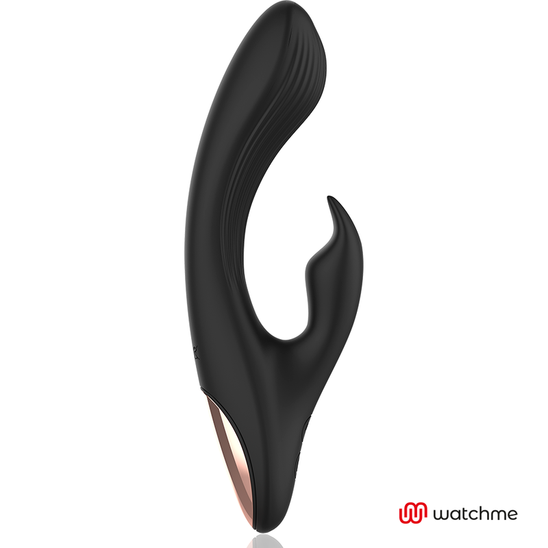 Vibrador Coelho Watchme com Controlo Remoto - Preto/Dourado
