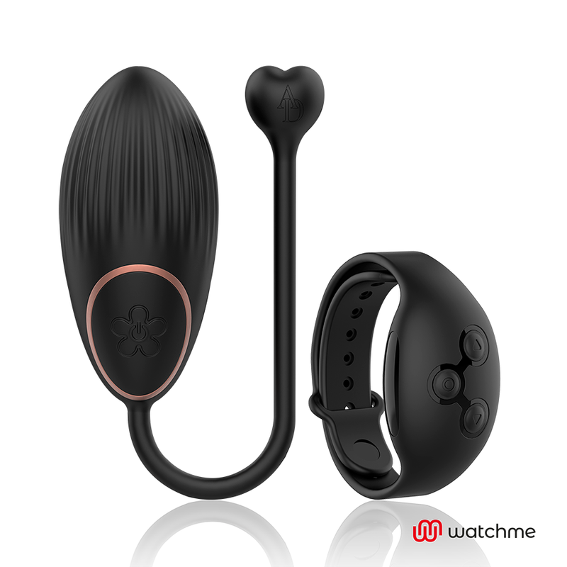Watchme Black Remote Control Egg Vibrator