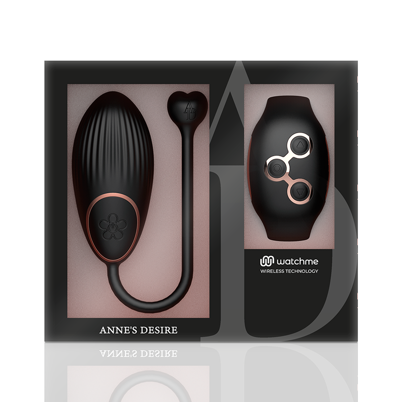 Watchme Remote Control Egg - Black/Gold