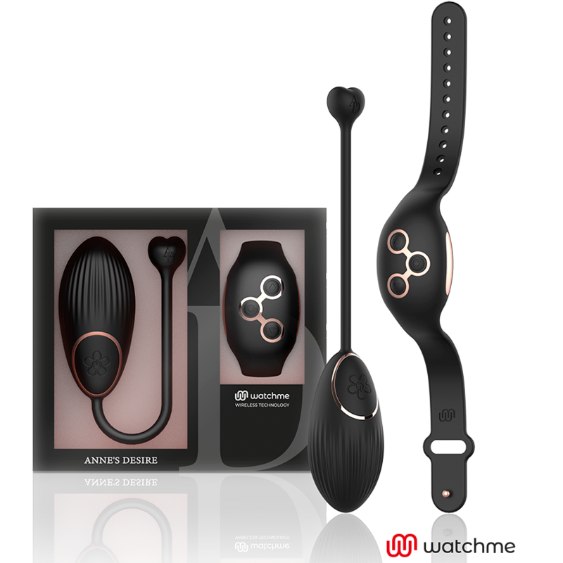 Watchme Remote Control Egg - Black/Gold