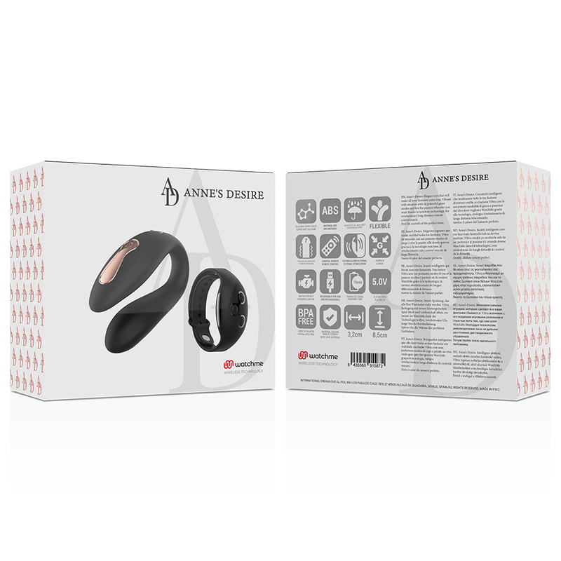 WatchMe Black Dual Pleasure Technology
