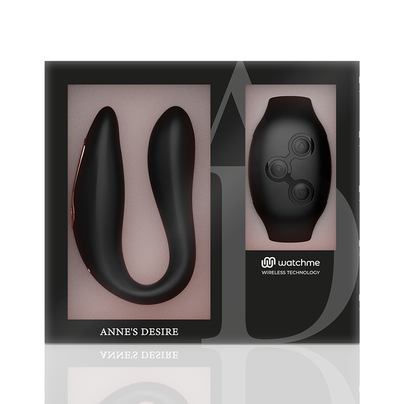 WatchMe Black Dual Pleasure Technology