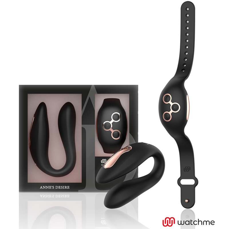 WatchMe Dual Pleasure Black/Gold