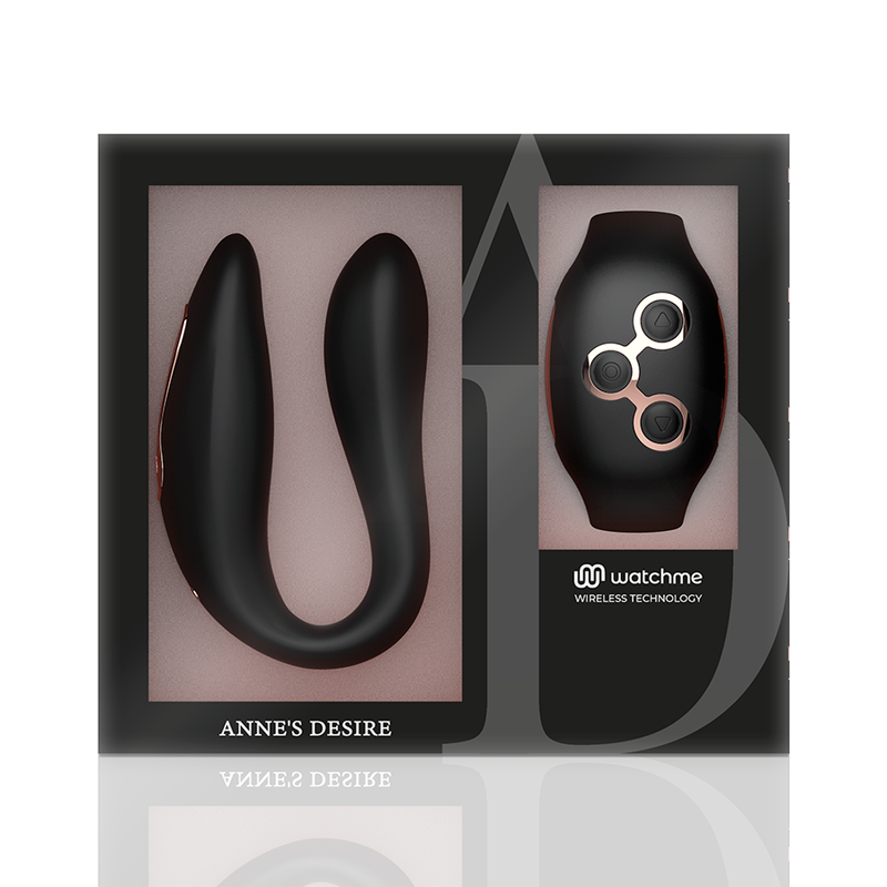 WatchMe Dual Pleasure Black/Gold