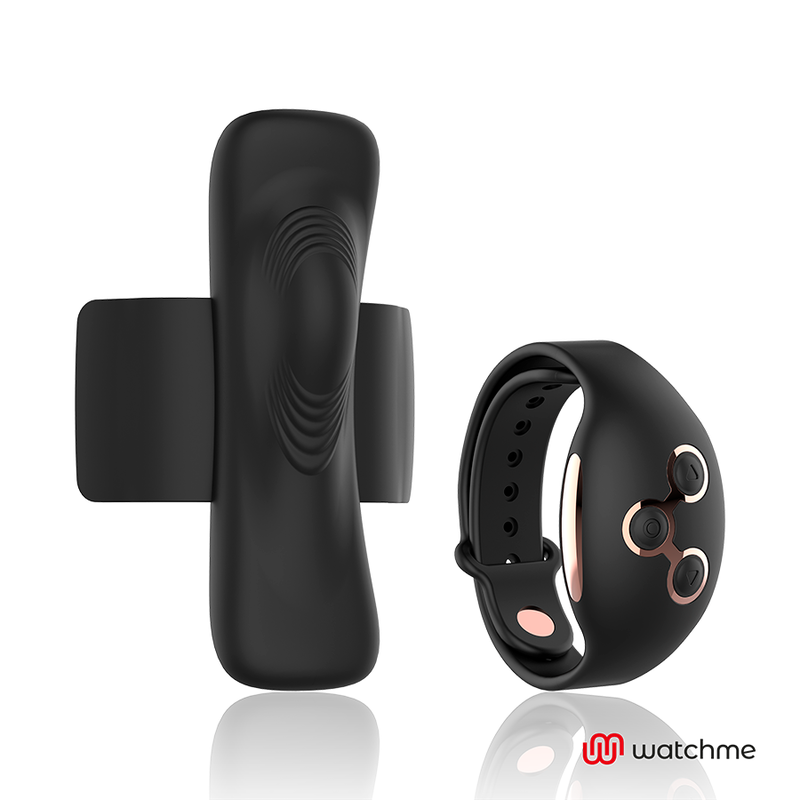 WatchMe Calcinha de Prazer Preto e Dourado
