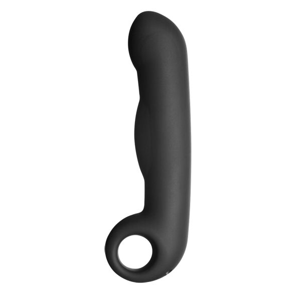 Ovid Black Silicone Dildo