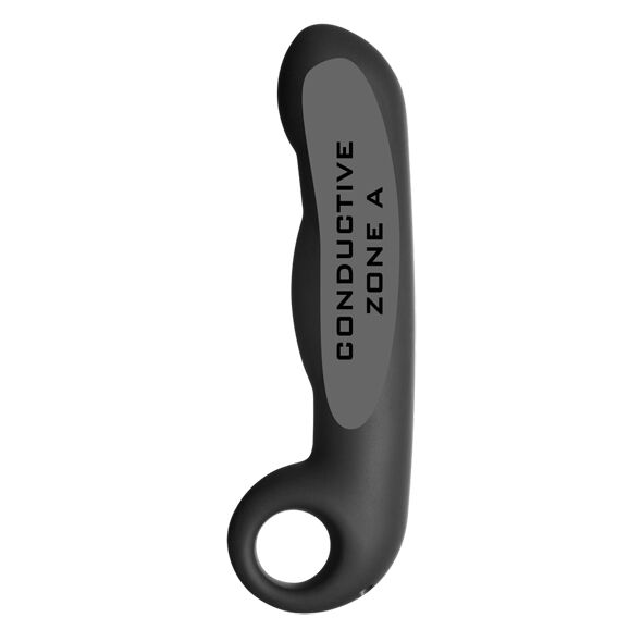 Ovid Black Silicone Dildo