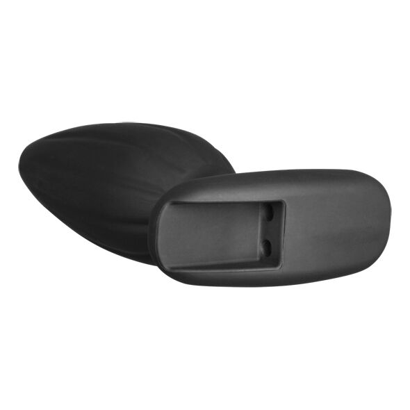 Silicone Rocker Medium Butt Plug - Black