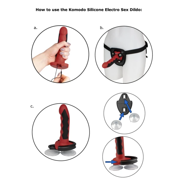 Fusion Komodo Silicone Dildo
