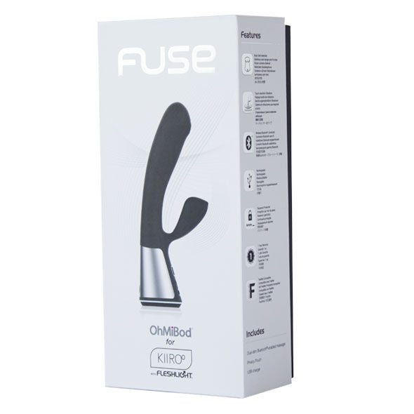 Fuse App Remote Control Vibrator - Black