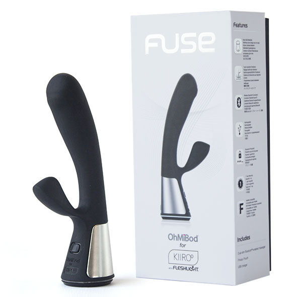 Fuse App Remote Control Vibrator - Black