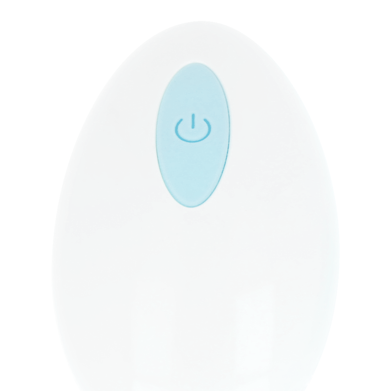10-Mode Textured Vibrating Egg - Blue
