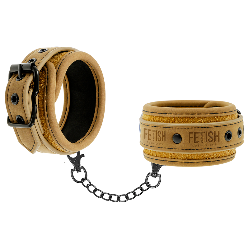 Vegan Leather Lined Handcuffs