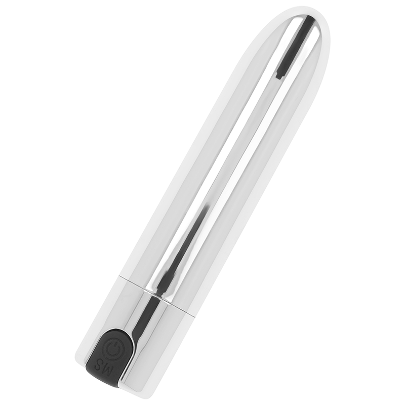 Silver Vibrating Bullet - 9.5cm