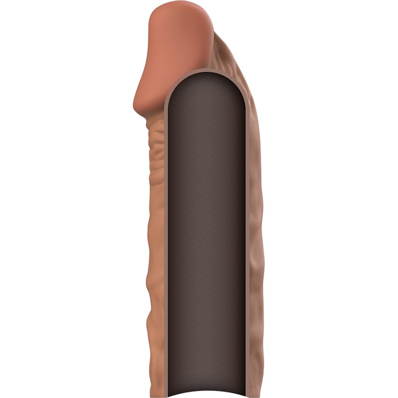 V5 Brown Silicone Penis Extension