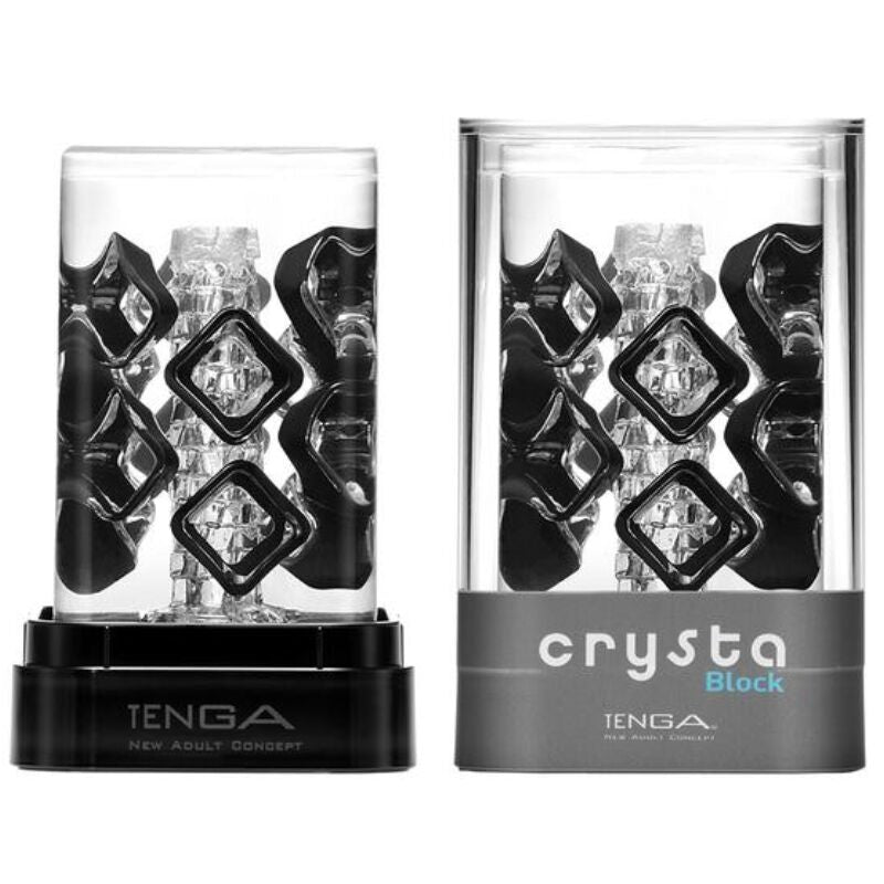 Masturbador Masculino Crysta Block para Placer