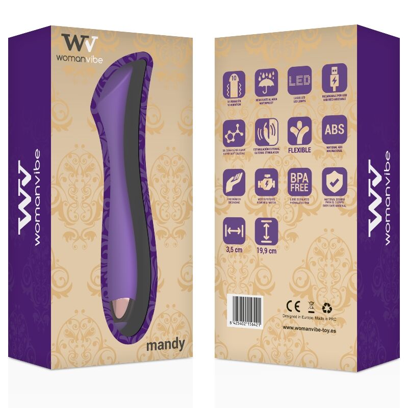 Vibrador Silicone Point da Mandy K