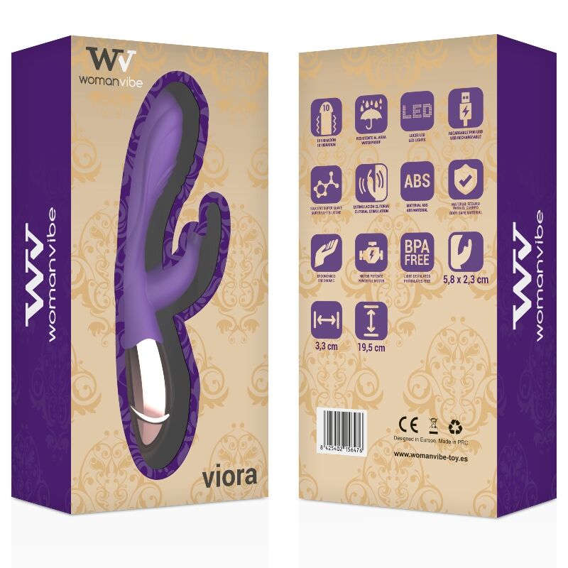 Viora Silicone Rechargeable Vibrator