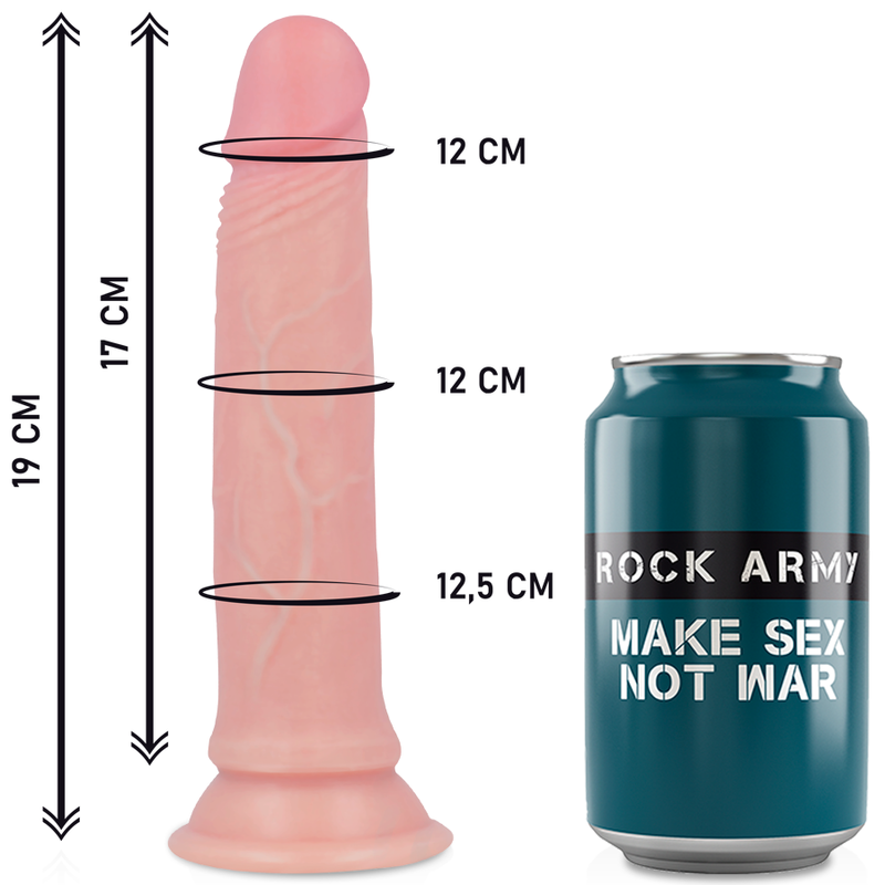Premium Avenger Harness Silicone Dildo 19cm