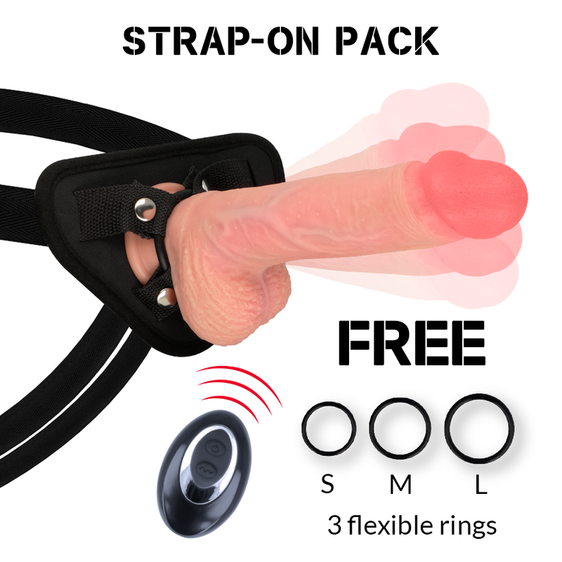 Premium Apache Remote Control Harness Vibrator