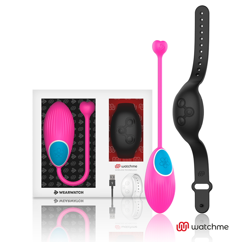 Huevo con Control Remoto Fucsia/Negro