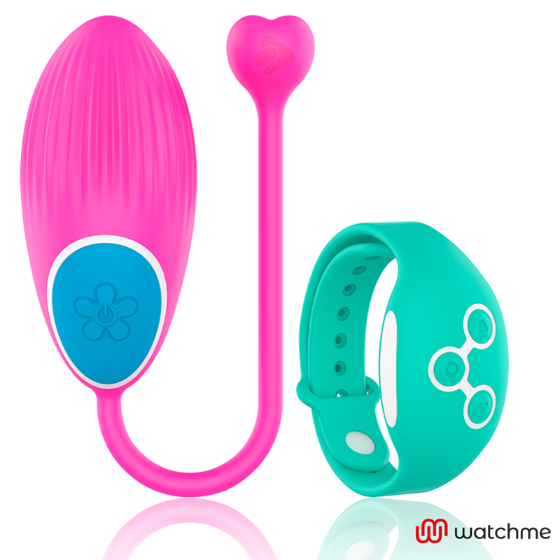 Remote Control Vibrating Egg - Fuchsia/Seawater