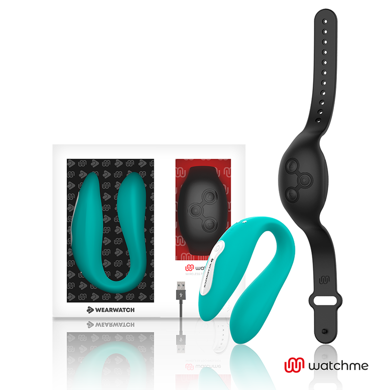 Watchme Aquamarine/Jet Dual Vibrator