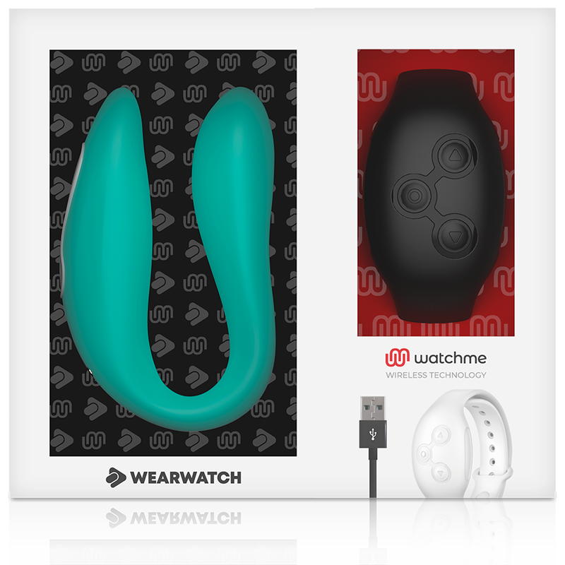 Watchme Aquamarine/Jet Dual Vibrator