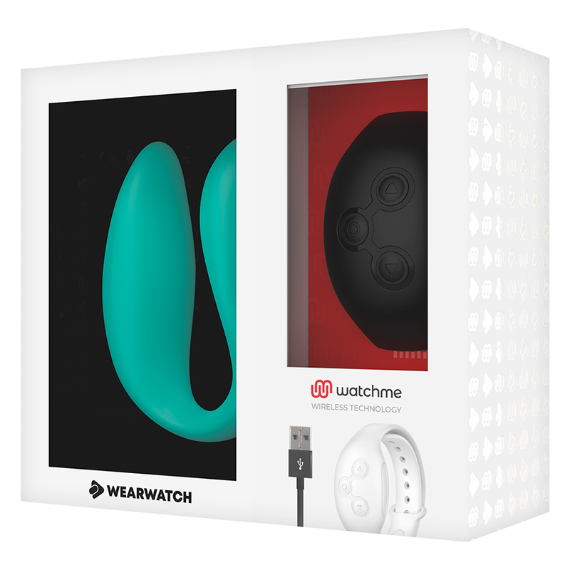 Watchme Aquamarine/Jet Dual Vibrator
