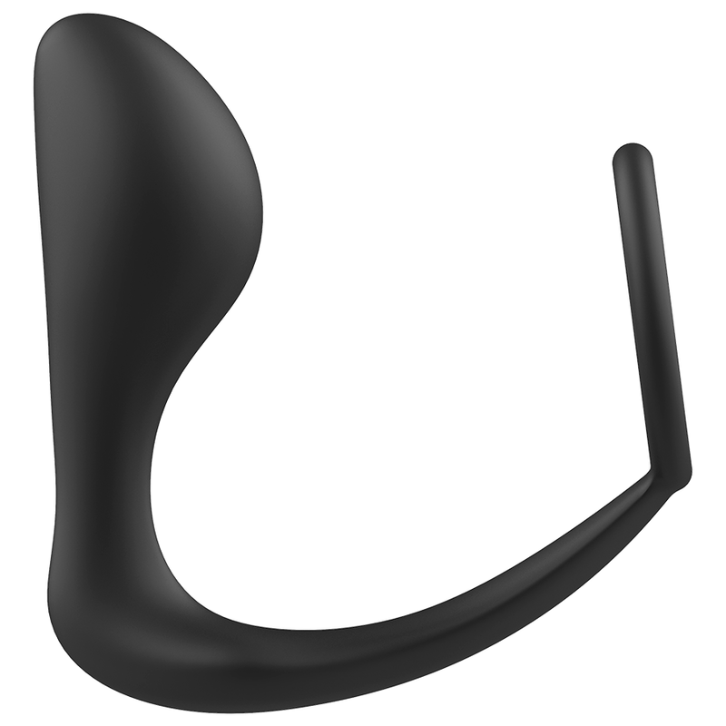 Plug Anal con Anillo de Silicona