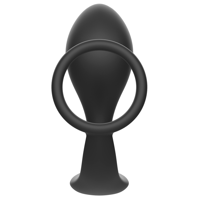 Plug Anal con Anillo de Silicona