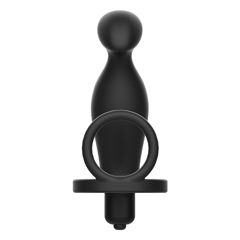 Plug Anal con Anillo de Silicona 12 cm
