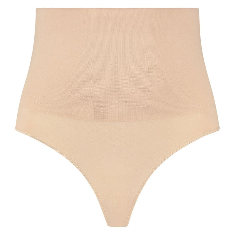 Seamless Thong Girdle - Beige XXL
