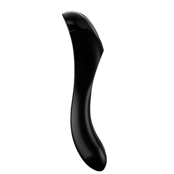 Vibrador de Dedo Preto em Forma de Bengala