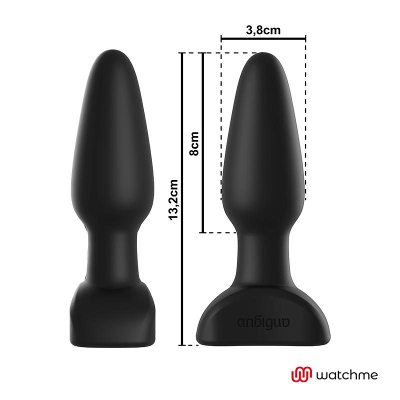 Watchme Remote Control Pulse Anal Plug