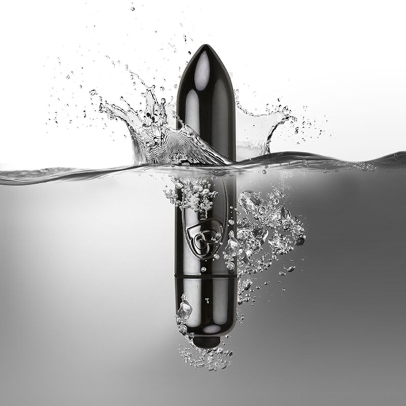 Ro-80mm Midnight Metal Vibrating Bullet