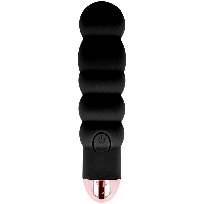 Vibrador Recargable Negro de 7 Velocidades