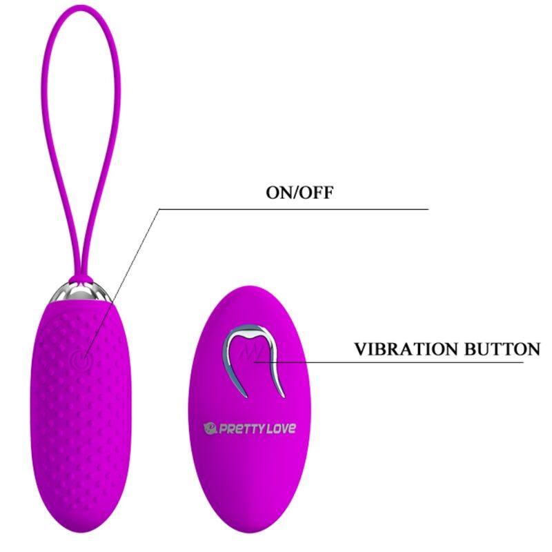 Huevo Vibrador con Control Remoto Joanna