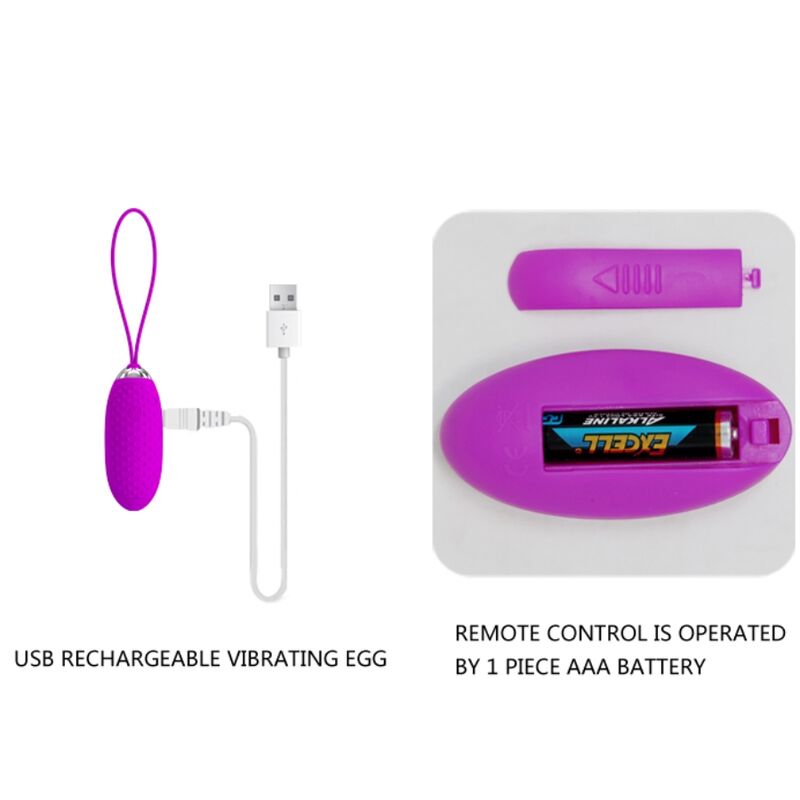 Huevo Vibrador con Control Remoto Joanna